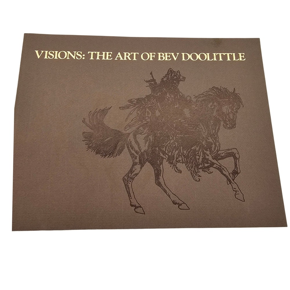 Visions The Art of Bev Doolittle 1988 Greenwich Workshop Western Camouflage Art